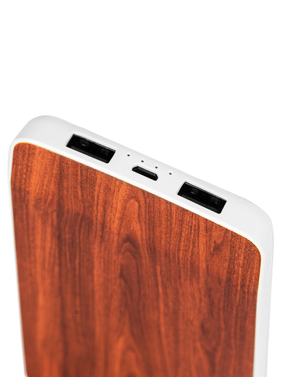 Smeđi powerbank 8000mAh J5