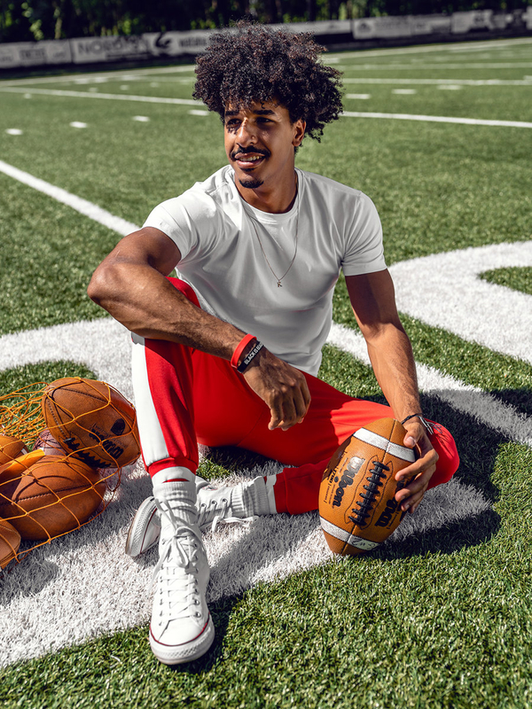 Bijela pamučna majica muška bez printa Bolf 192397A