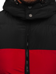 Bordo prošiveni prsluk muški s kapuljačom Bolf 1189