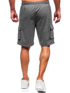 Muške kratke hlače Cargo Grafit Bolf 8K1501