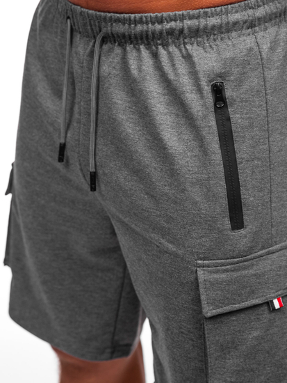 Muške kratke hlače Cargo Grafit Bolf 8K1501