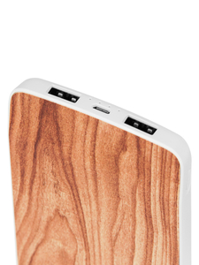 Svijetlosmeđi powerbank 8000mAh J5