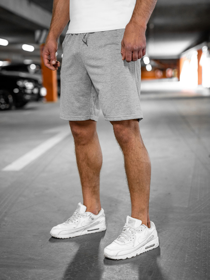 Sive sportske kratke hlače muške Bolf 8K100