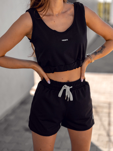 Ženska dvodijelna sportska odjeća Crna Bolf YP1003A