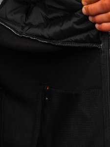 Tamnoplava prijelazna muška jakna Bolf KS2232