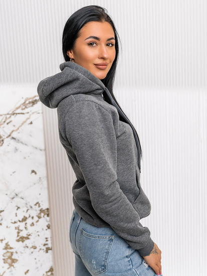 Ženska majica s klokanom Grafit Bolf W02A1