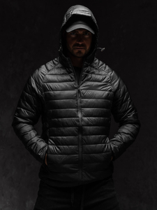 Crna muška prošivena međusezonska jakna Bolf 58M13021A1