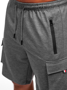Muške kratke hlače Cargo Grafit Bolf 8K1501