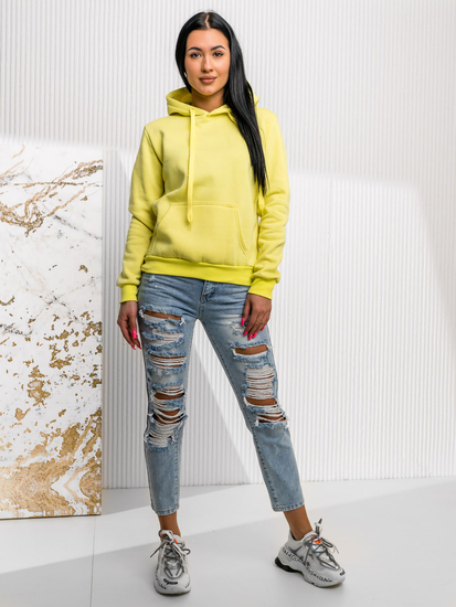 Ženska majica s klokanom Žuta boja-Neon Bolf W02A1