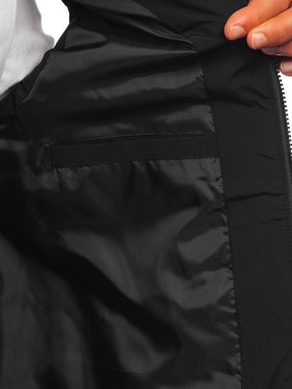 Muška prošivena jakna Crna Bolf 31M5062