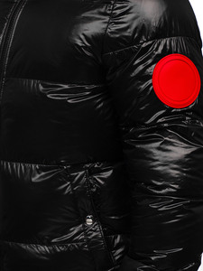 Muška prošivena zimska jakna Crna Bolf 99311