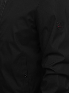 Crna prijelazna jakna muška Bolf 7342