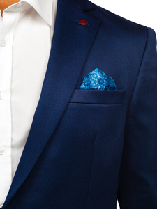 Tamnoplavi elegantni muški sako Bolf 022