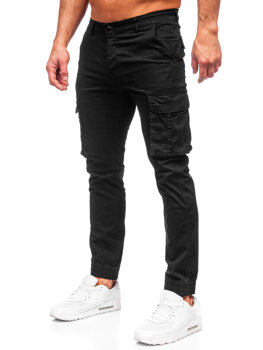 Crne muške cargo joggers Bolf MP0202N