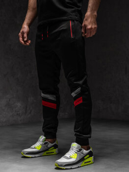 Crne muške sportske hlače Bolf K10015A1