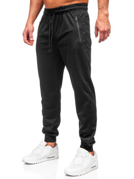 Crne muške sportske hlače za trčanje Bolf JX6109