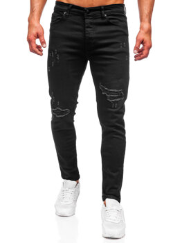 Crne muške traperice slim fit Bolf 6382