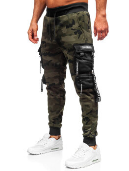 Muške tople Cargo joggers Khaki Bolf HSS112