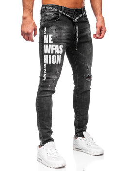 Muške traperice Slim Fit Crna Bolf TF277