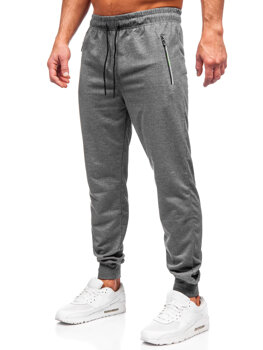 Sive muške sportske hlače za trčanje Bolf JX6108