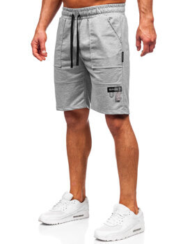Sive muške sportske kratke hlače Bolf JX609