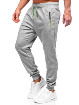 Sive muške trenirke jogger Bolf 8K220