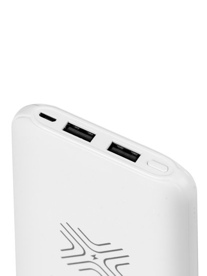 Bijeli powerbank 10000mAh QPB-12I