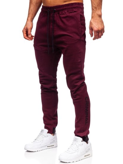 Bordo hlače jogger muške Bolf B11119