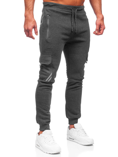 Cargo hlače s grafitnom izolacijom muške joggers trenirke Bolf HW2207