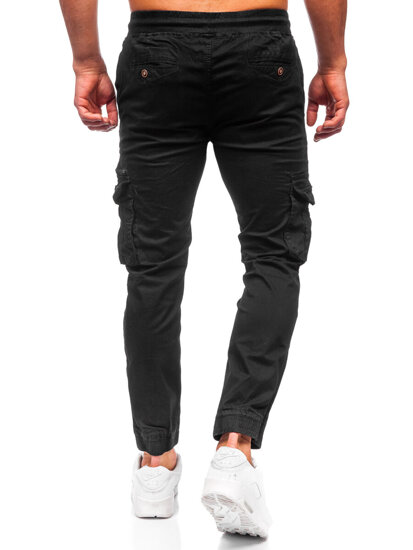 Crne muške cargo joggers Bolf MP0201N