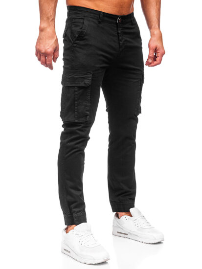 Crne muške cargo joggers Bolf MP0202N