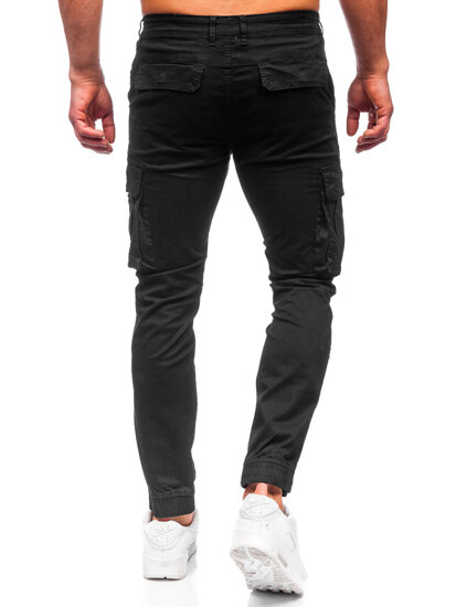 Crne muške cargo joggers Bolf MP0202N