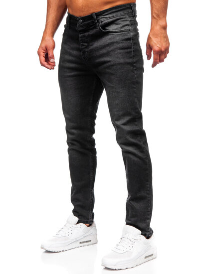 Crne muške slim fit traperice Bolf 6489