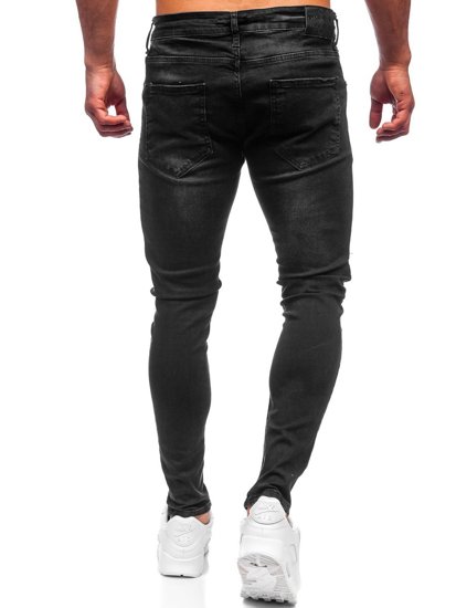 Crne muške traper hlače skinny fit Bolf R923