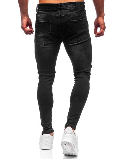 Crne muške traper hlače skinny fit Bolf R924