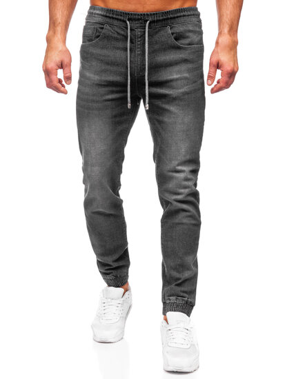 Crne muške traper joggers Bolf MP0275GS