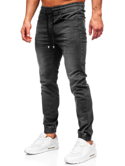 Crne muške traper joggers Bolf MP0275N