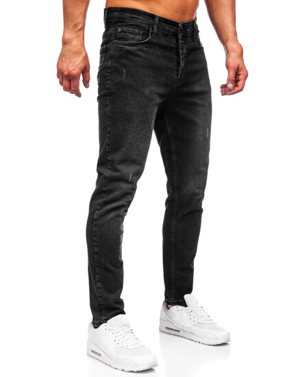 Crne muške traperice slim fit Bolf 6494