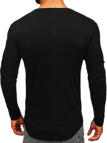 Crni longsleeve muški Bolf 5059A