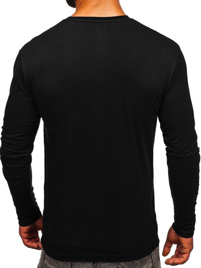 Crni muški longsleeve s printom Bolf 146747