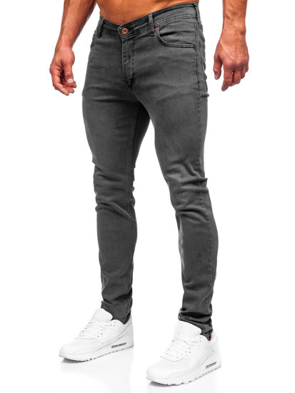 Grafitne traperice muške slim fit Bolf 6220