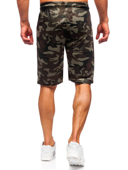 Kaki muške camo kratke hlače Bolf JX873