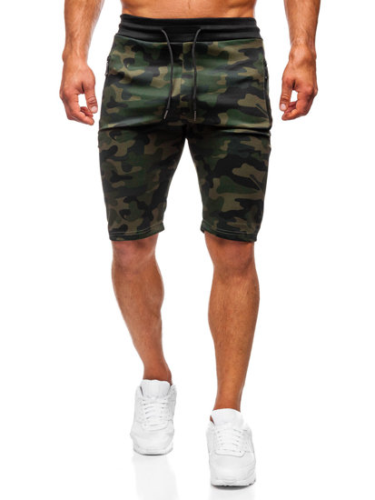 Kaki sportske kratke hlače camo muške Bolf HL9217