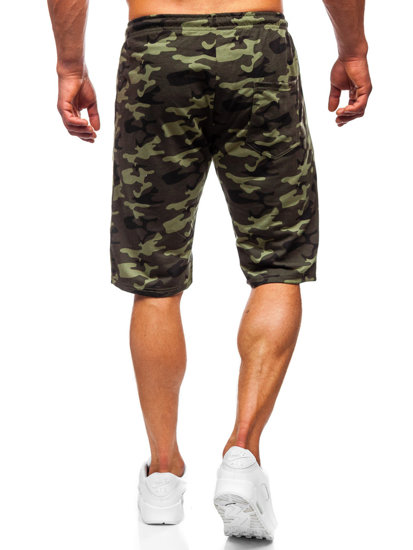 Kaki sportske kratke hlače camo muške Bolf HW2638