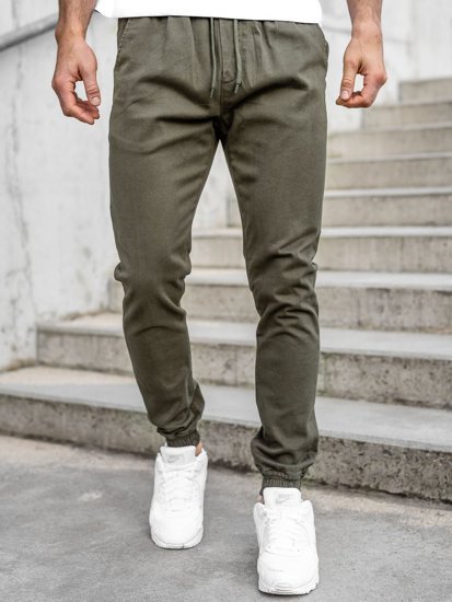 Khaki jogger hlače muške Bolf 707