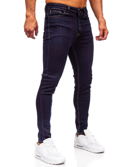 Mornarsko plave muške slim fit jeans hlače Bolf 5313