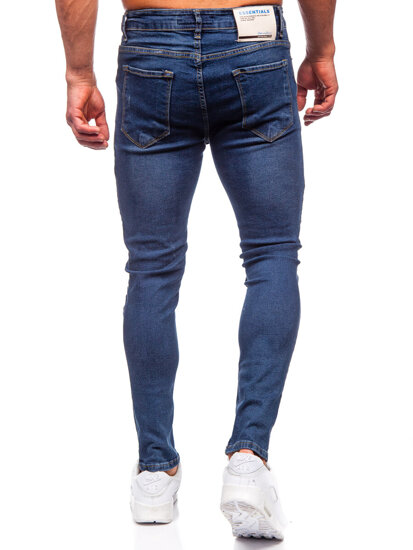 Mornarsko plave muške slim fit jeans hlače Bolf 6257