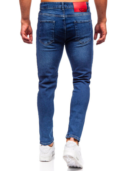 Mornarsko plave muške slim fit jeans hlače Bolf 6564-1