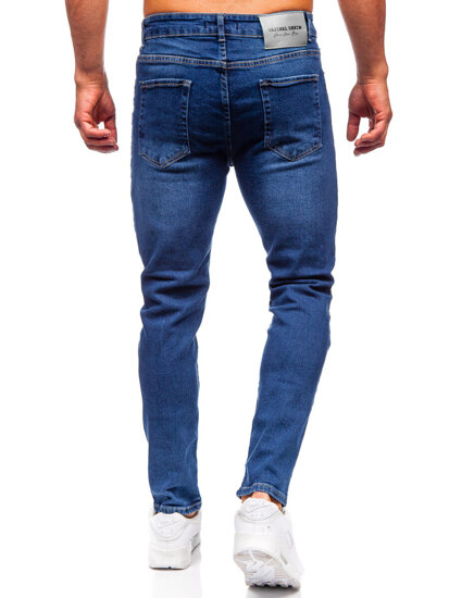 Mornarsko plave muške slim fit jeans hlače Bolf 6566-2