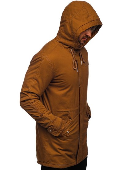 Muška pamučna zimska Camel parka jakna Bolf EX838